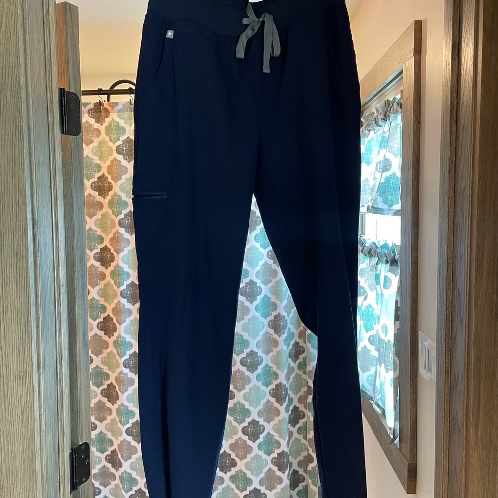 Figs Navy Zamora Jogger Scrub Pants S